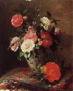 unknow artist Floral, beautiful classical still life of flowers 026 oil painting on canvas